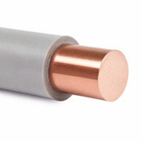 Fil de cuivre massif BV 25mm² isolé PVC 450/750V, haute conductivité, câble électrique monobrin, marque JHJD, norme IEC60227