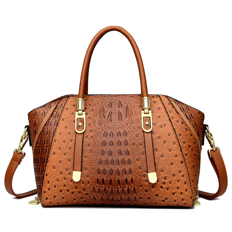 new High Quality Leather shoulder bag and purse Top Handle Shoulder Tote Bags women Designer Handbags