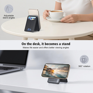 Solution <span class=keywords><strong>de</strong></span> charge <span class=keywords><strong>portable</strong></span> 3-en-1 LS15 : Emplacement pour carte intégré, béquille pliable et double port USB pour une charge rapide, <span class=keywords><strong>batterie</strong></span> externe compacte - Product Image 5