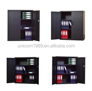 Archivador de apertura opuesta de dos puertas Gabinete de acero de baja altura - Product Image 4