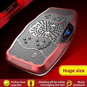 Plateforme vibrante amincissante de type vertical, équipement de fitness d'intérieur pour l'exercice des bras et des jambes, en matériau PC, capacité maximale 150 kg - Product Image 5