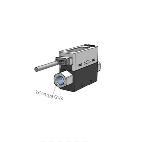 สวิตช์ควบคุมการไหลแบบดิจิตอล <span class=keywords><strong>SMC</strong></span> รุ่น PF2M701-F1-C ของแท้ ใหม่ ซีรีส์ <span class=keywords><strong>PF2M7</strong></span> จอแสดงผล 2 สี พร้อมตัวกระตุ้นลม - Product Image 3