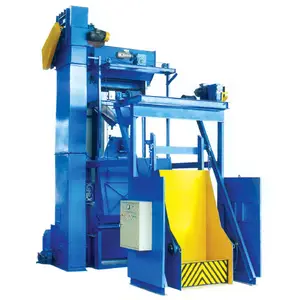 Crawler Tumble Rubber Belt Wheel Shot Blasting Machine