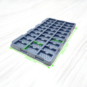 Bandejas de plástico antiestáticas de PVC PS PET listas para vender para componentes PCBA Bandejas ESD para almacenamiento antiestático - Product Image 1