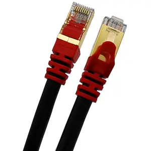 كابل شبكة RJ45 Cat7 ، كابل إيثرنت 10Gbps ، سلك زوج ملتوي MHz لكابل الإنترنت للكمبيوتر الراوتر