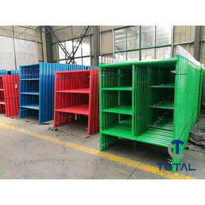 Heavy Duty Scaffolding Building Construction Steel Ladder Frame Scaffolding for Sale - Product Image 6