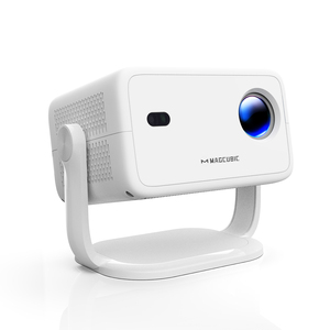 Projecteur LCD LED Magcubic L018NTV, résolution native 1080P, WiFi6, BT5.4, cinéma maison, bureau, extérieur - Product Image 1