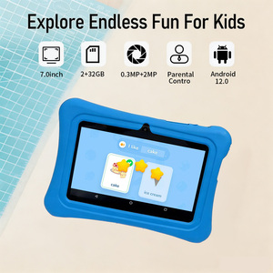 Tableta Educativa para Niños <span class=keywords><strong>de</strong></span> 7 Pulgadas, 1.2 GHz, Cuatro Núcleos, Android 12, 2 GB <span class=keywords><strong>de</strong></span> RAM, 32 GB <span class=keywords><strong>de</strong></span> ROM, Calculadora, Ayudante <span class=keywords><strong>de</strong></span> <span class=keywords><strong>Matemáticas</strong></span>, Soporte a Prueba <span class=keywords><strong>de</strong></span> Golpes, USB Tipo C - Product Image 2