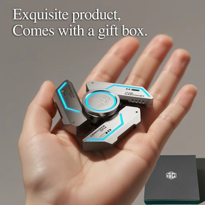 Kim loại Thần Tài <span class=keywords><strong>Spinner</strong></span> phát sáng trong bóng tối yên tĩnh vòng bi căng thẳng cứu trợ đồ chơi cho tự kỷ ADHD trẻ em người lớn mát mẻ quà tặng cho sự lo lắng cứu trợ - Product Image 3