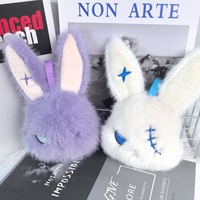 Nouvelle Poupée Lapin de Pâques et d'Halloween Reborn, Jouet en Peluche Créatif et Amusant, Dessin Animé en Polyester et Coton PP