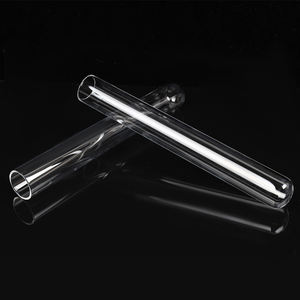 Tabung uji kuarsa bening untuk eksperimen laboratorium dapat disesuaikan dengan layanan cetak pemotongan Las lentur - Product Image 1