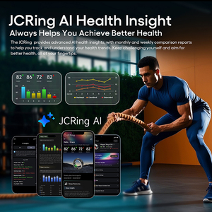 Hyccle 2301B smartring OEM cao cấp sức khỏe Vòng thông minh HRV Heart Rate Vòng thông minh cho rụng trứng theo dõi Vòng thông minh cho nam giới tập thể dục - Product Image 2