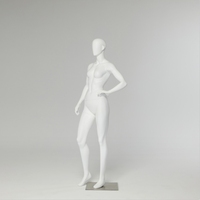 Mannequin femme grandeur nature avec tête, pose debout, original européen, pour vitrine