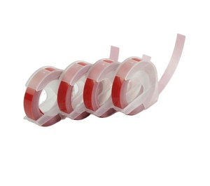 Cinta Autoadhesiva de Plástico 3D de 12 mm para <span class=keywords><strong>Etiquetadora</strong></span> <span class=keywords><strong>Manual</strong></span>, Cinta de Relieve <span class=keywords><strong>Dymo</strong></span>, Cinta <span class=keywords><strong>Dymo</strong></span> - Product Image 1