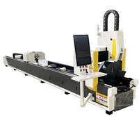 Cortadora Láser de Fibra CNC Automática de Alta Precisión para Tubos de Cobre Cuadrados y Redondos, y Láminas Metálicas, Máquina de Corte Láser CNC para Tubos