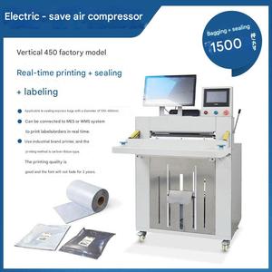 Machine d'emballage de sac de table pneumatique électrique verticale <span class=keywords><strong>rapide</strong></span> automatique scellage express Machine d'emballage de sac d'expédition continue - Product Image 4