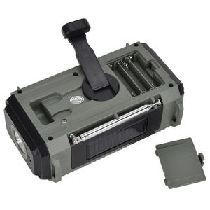 Radio de Emergencia Vofull HRD-905 10000mAh Impermeable AM/FM/SW/WX, Radio Digital con Alarma SOS, Linterna LED y Banco de Energía - Product Image 6