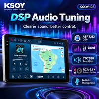 Radio Mobil Android KSOY-03 9 Inch, GPS Navigasi, Multimedia Player, Layar Sentuh, Wireless CarPlay, 3+32G, FM RDS