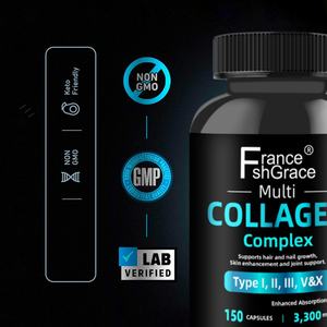 Cápsulas de Colágeno con Vitaminas para la Salud de las Articulaciones, Suplemento para Adultos, Nuevo - Product Image 5