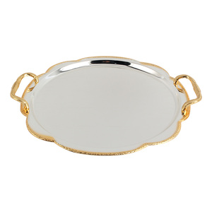 Elegante Plato Decorativo para Café y Postre con Acabado Espejo para Hogar, Hotel, Boda - Product Image 2