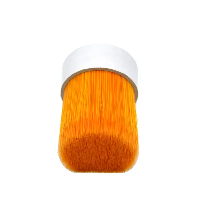 Filament de brosse conique orange de vente d'usine pour brosse à cheveux