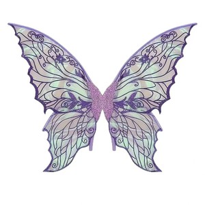 Ali Pieghevoli Colorate da Angelo, Farfalla, Elfo, Bacchetta Magica e Orecchie da Elfo per Accessori Cosplay - Product Image 1