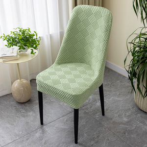 Funda Elástica <span class=keywords><strong>de</strong></span> Poliéster <span class=keywords><strong>para</strong></span> Silla <span class=keywords><strong>de</strong></span> <span class=keywords><strong>Comedor</strong></span>, Media Silla, Antipolvo, Semicircular, Cojín <span class=keywords><strong>para</strong></span> Respaldo <span class=keywords><strong>de</strong></span> Silla - Product Image 6