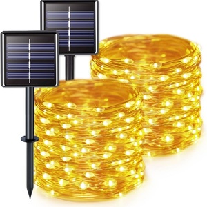 7/12/22/32M 100 LED String Lights <strong>Silver</strong> <strong>Garland</strong> Light Fairy Lights for Christmas Wedding Party Decoration <strong>Garland</strong> - Product Image 1
