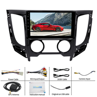 Écran tactile de 9 pouces Carplay Autoradio Android Radio lecteur multimédia pour Mitsubishi Pajero Sport Triton L200 2015 ~ 2018 2019