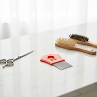 Peigne anti-nits et poux en acier inoxydable Terminator