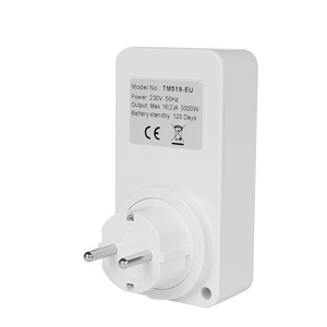 <span class=keywords><strong>Minuteur</strong></span> programmable numérique électronique TM519 avec prise EU/UK/BR, contrôle de relais horaire à brancher - Product Image 3