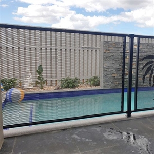 Malla Perforada para Cercas de Piscinas, Paneles de Cerca de Aluminio Perforado, Lámina Metálica - Product Image 2