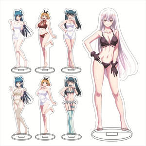 Base de Acrílico Grande Sexy Beauty <span class=keywords><strong>Mato</strong></span> Seihei No Slave con Figura de Yuuki Kyoka, Decoración de Anime para la Playa, Regalo Perfecto para Fans - Product Image 1