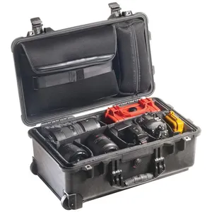 Waterproof Shockproof Outdoor Portable Plastic Protective Case Hard Carrying Equipment Travel Case With Handle Medical Case