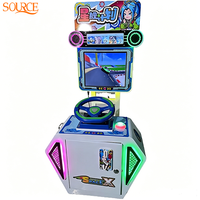 Cabinet d'arcade SOURCE Fun Space X avec plateforme universelle à échange rapide et détection automatique des jeux pour centre de jeux d'arcade intérieur