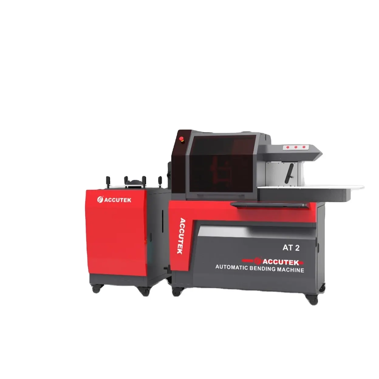 QUALITY Accutek AT2 metal letter bender automatic channel letter fabrication aluminium coils channel letter bending machine