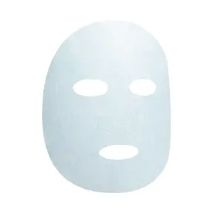 מסכת פנים חומר מודפס צבע כחול טנסל צבע מסכת פנים רך גיליון נייר רך