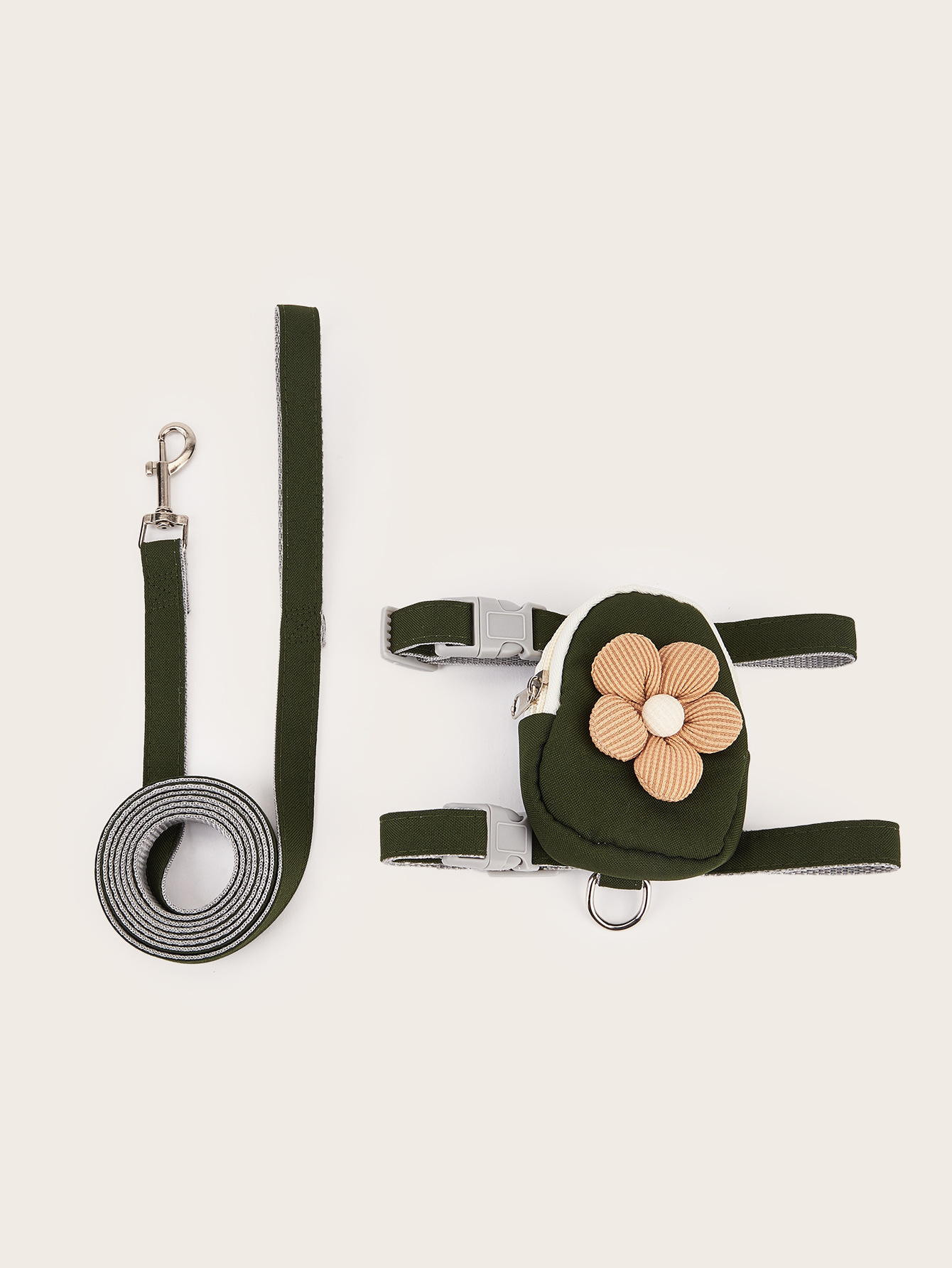 Black harness+leash(150*1.5cm)