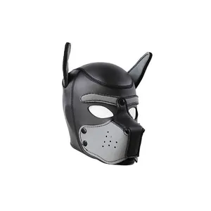 2023 vendita calda Neoprene Dog festival copricapo copricapo Cosplay masquerade