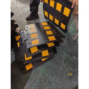 नए पोर्टेबल उत्पाद सुरक्षा गति बम्प रबर ट्रैफिक रोड बम्प - Product Image 6