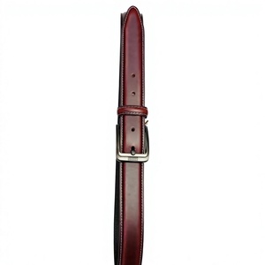 Cinturón de Cuero Vacuno Hecho a Mano con Hebilla de Acero, Accesorios para Hombre, Ecológico, Duradero, Calidad Genuina, Estilo Vintage Cuadrado - Product Image 4