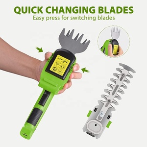 Pour VERTAK 7.2V sans fil 2-en-1 outil de jardin <span class=keywords><strong>taille</strong></span>-haie et mangeur de mauvaises herbes avec batterie au Lithium <span class=keywords><strong>Mini</strong></span> <span class=keywords><strong>taille</strong></span> - Product Image 4