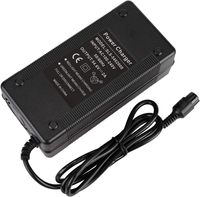 Chargeur de batterie 54,6 V 2 A pour trottinettes électriques 48 V Kugoo M4/M4 Pro, Hitway H5/H5 Pro, UrbanGlide, Joyor, Speedway, Urbetter, Kaabo
