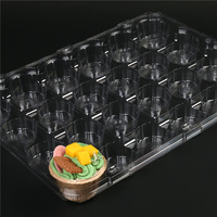 Fabricant 1 2 4 6 12 Boîtes de Transport Cupcakes en Plastique Transparent Alvéolé Conteneurs à Clapet pour Desserts et Muffins