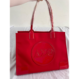 Delta Sigma Theta tùy chỉnh của phụ nữ ly hợp jacksonbag lớn Tote Bag với logo - Product Image 6
