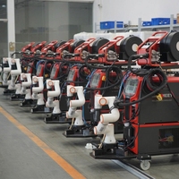 Mesin Las Robot MIG/MAG 6-Axis PLC Core Shengxin Langsung dari Pabrik, Daya Angkut 5-20kg, Pelacakan Sambungan, Model Rangka Baja Otomotif
