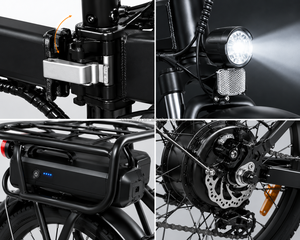 Bicicleta Eléctrica de Montaña Todoterreno de Alto Rendimiento con Batería de Litio de 36V, 21 Velocidades, Pantalla LCD, Frenos de Disco, Capacidad de Carga de 200 kg, Ciclismo al Aire Libre - Product Image 2