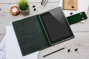 Organisateur en cuir pour <span class=keywords><strong>ipad</strong></span>, étui pour tablette, <span class=keywords><strong>pochette</strong></span> en cuir véritable, étui pour <span class=keywords><strong>ipad</strong></span> <span class=keywords><strong>air</strong></span> <span class=keywords><strong>4</strong></span>, étui MacBook - Product Image 2