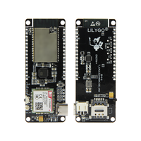 Papan Pengembangan Modul SIM800C Slot Kartu Biru WIFI ESP32 SIM800C-DS V02 ESP32 Tanpa Solder