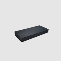 Cerrojo negro personalizado para vela de hotel, palos largos de seguridad, caja negra, cerillas